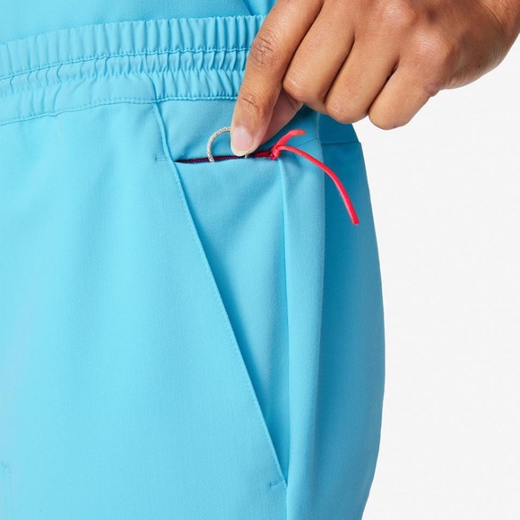 FIGS Neon Blue Muli Jogger Limited Edition - Picture 3 of 4